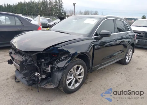 2022 Audi Q3 Premium Plus 45 Tfsi S Line Quattro Tiptronic z USA, uszkodzony, nr VIN WA1EECF39N1121289